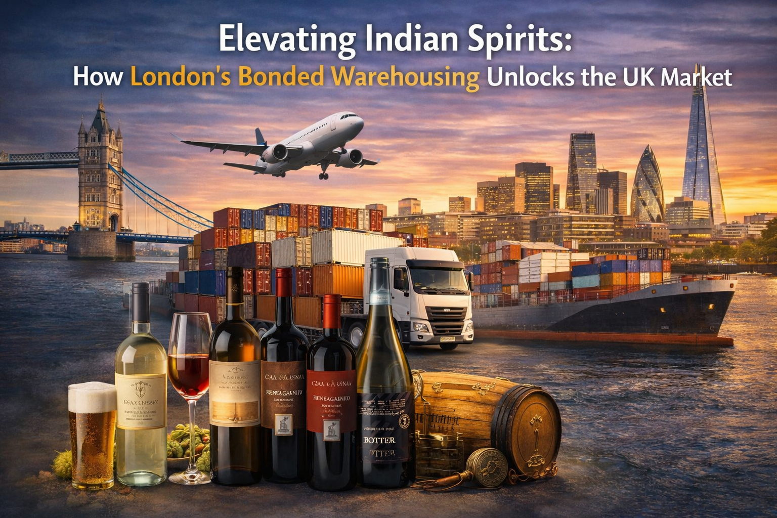 Elevating Indian Spirits: How London’s Bonded Warehousing Unlocks the UK Market