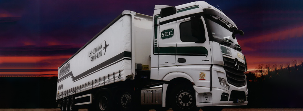 Delivery van dispatch from London bonded facility