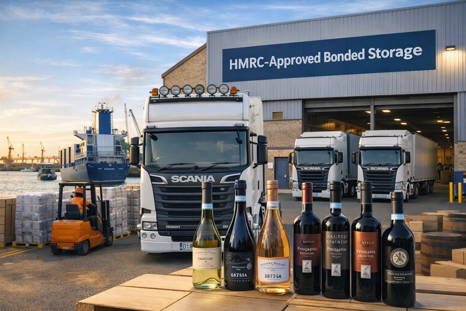 Bonded warehouse London