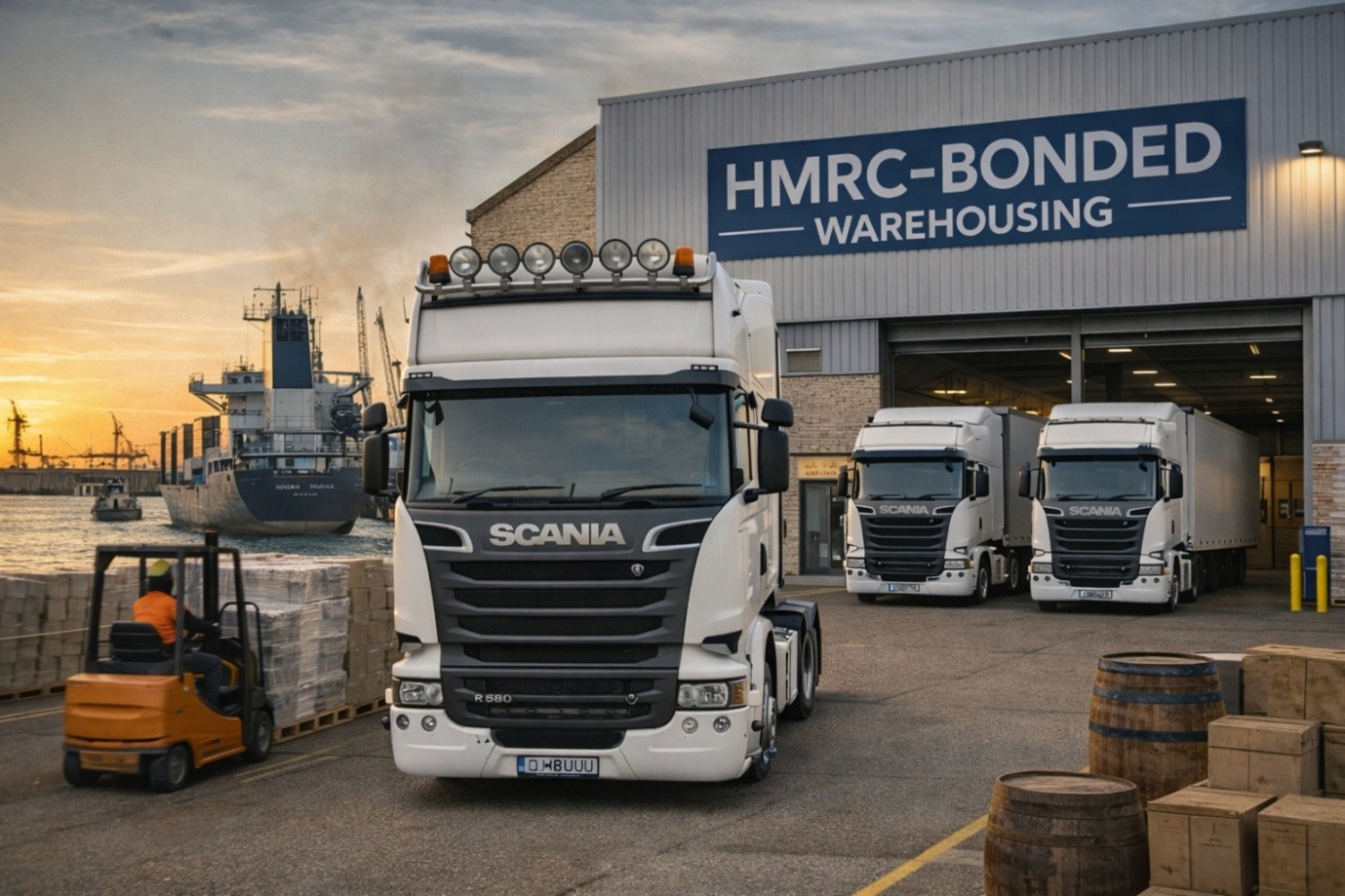 HMRC bonded warehouse London facility